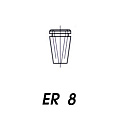 Цанги ER 8 Цанги ER 8